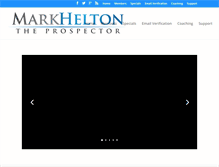 Tablet Screenshot of mark-helton.com